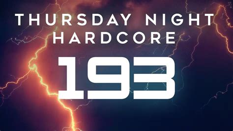 Thursday Night Hardcore 193 Happy Hardcore J Core Hard Dance YouTube