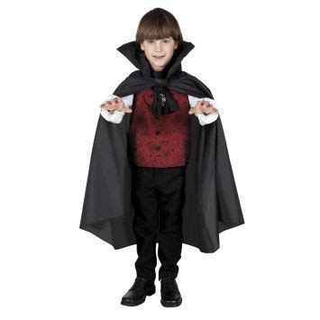 Cape Noire de Vampire pour Enfant 90 cm Jour de Fête Boutique