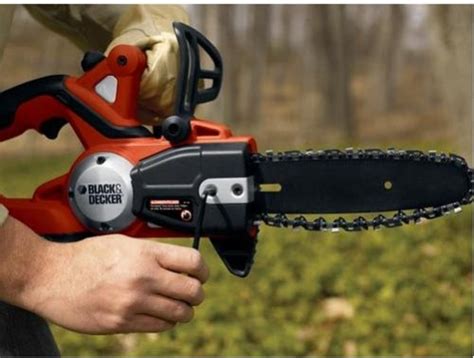 Black And Decker Ccs818 18 Volt Cordless Electric Chain Saw Black And Decker Cordless Tools