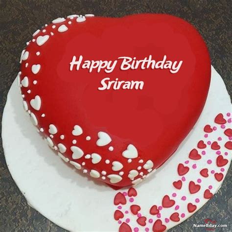 Happy Birthday Sriram Images Of Cakes Cards Wishes