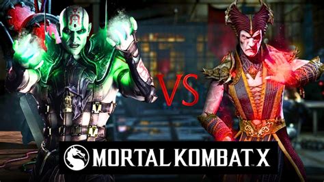 Mortal Kombat Xl Shinnok Vs Quan Chi Youtube