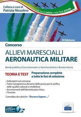 Concorso Per Marescialli Dell Aeronautica Militare Teoria E Test Per