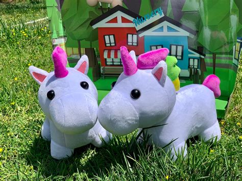 Roblox Adopt Me Unicorn plush /unicorn stuffed animal/ adopt | Etsy