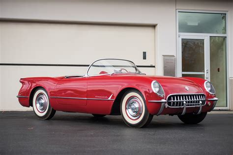 Photo Chevrolet Corvette C1 39 L6 235ci Cabriolet 1954