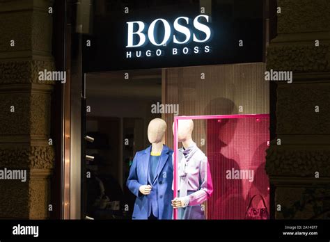 Hugo boss logo hi-res stock photography and images - Alamy
