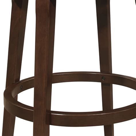 Hillsdale Halbrooke 25 Wood Contemporary Counter Stool In Chocolate