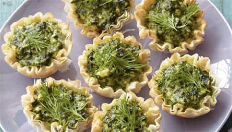 Feta And Spinach Tartlets Viva Magazine