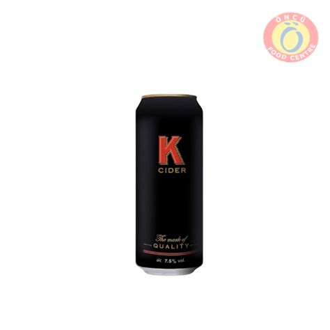 K Cider 500ml Can | Öncü Food Centre