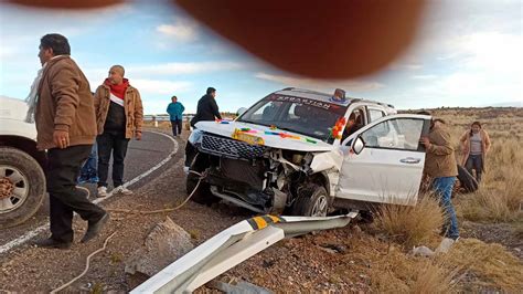 Heridos y daños materiales fue el saldo de un accidente de tránsito