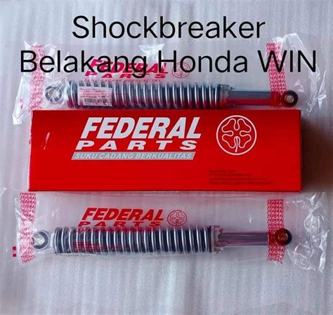 Jual Shockbreaker Belakang Honda Win 100 Federal Astra Di Lapak Cheung