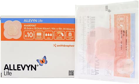 Smith Nephew Allevyn Life Foam Dressing Sacral Sterile 8 5 X 9