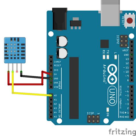 Temperature And Humidity Sensor Circuit