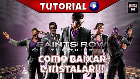 Saints Row The Third Como Baixar E Instalar PT BR MEGA YouTube