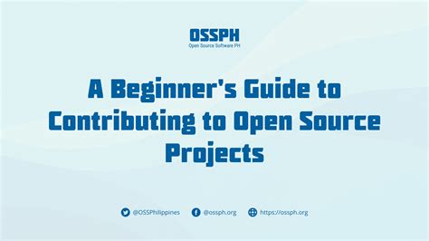 A Beginner S Guide To Contributing To Open Source Projects