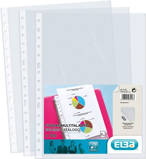 Perfect Line Pochettes Transparentes Pour Documents Din A