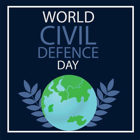 World Civil Defence Day Vector Design For Background Poster Banner