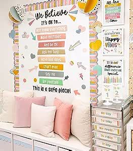 Carson Dellosa We Belong 82 Pc Motivational Bulletin Board Set