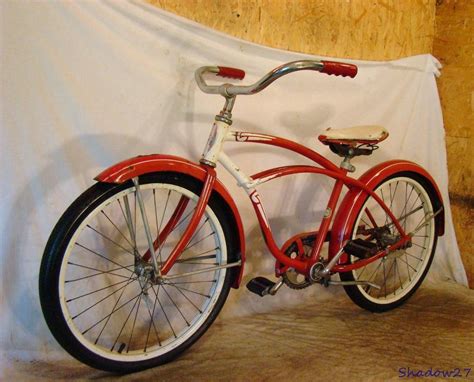 1957 Schwinn Hornet Boys 20 Cruiser Bicycle Redwhite Mini Phantom Spitfire S7 1877451914