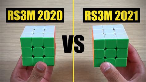 Moyu RS3M 2020 VS Moyu RS3M 2021 Maglev YouTube