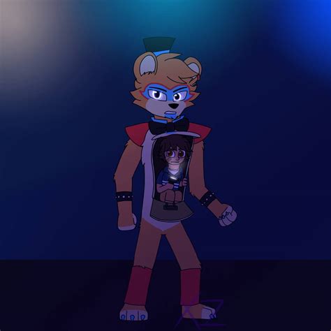 Glamrock Freddy And Gregory By Princesspeachx1 On Deviantart