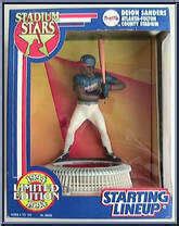 Deion Sanders 1994 MLB Starting Lineup Stadium Stars Action Figures