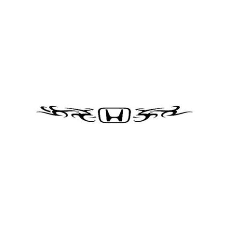 Tribal Honda Logo Jdm Decal