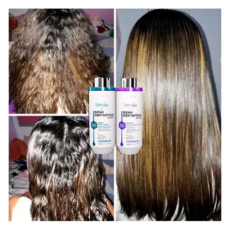 Kit Escova Semi Definitiva Forever Liss Power D X Litro Em Promo O