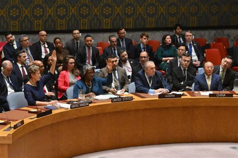 Russia And China Veto Us Resolution Calling For Immediate Cease Fire