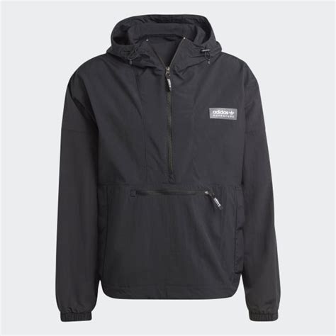 Adidas Adventure Premium Windbreaker Black Free Shipping With