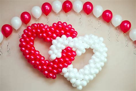 Romantic Balloon Decorations For Valentine S Day