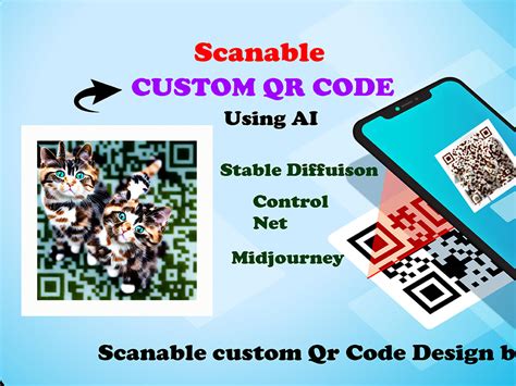 A scanable custom qr code with AI (Artificial Intelligence) | Upwork