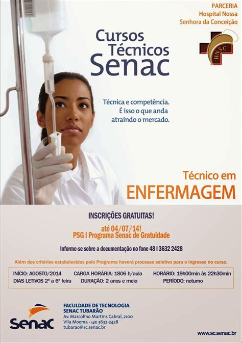 Arlan Alves Hnsc E Senac Oferecem Curso Gratuito De T Cnico Em Enfermagem