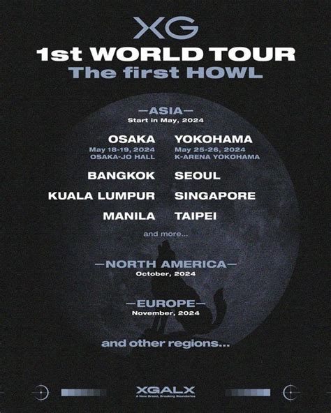 Xg St World Tour In Bangkok Venue Ticket Prices And More