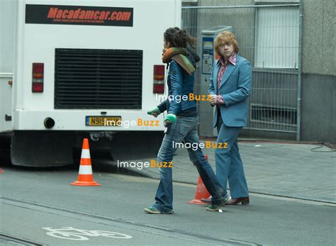 Exclusive Rupert Grint On The Set Of Moonwalkers With Co Star Robert Sheehan Imagebuzz