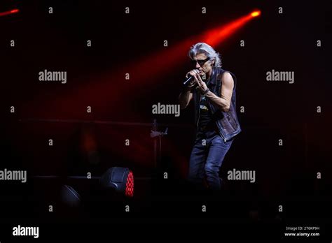 Luciano Ligabue Performs Live On Stage During Dedicato A Noi Indoor