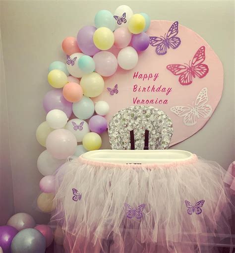 Excited To Share This Item From My Etsy Shop Butterfly Birthday Decor Butterfly Birth In