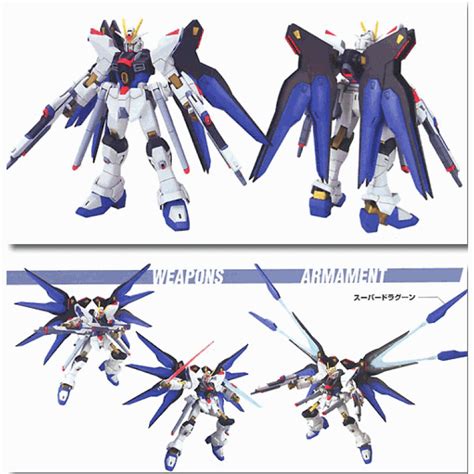 034 Hg 1144 Strike Freedom Gundam Bandai Gundam Models Kits