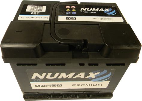 Amazon Fr Numax Premium 027 Batterie Voitures 12V 60Ah 500 Amps En