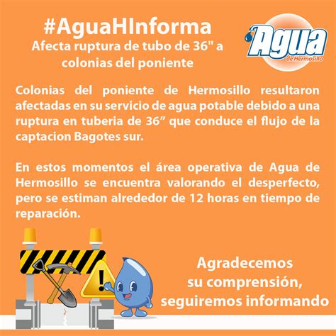 Agua De Hermosillo Boletines