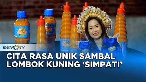 Cita Rasa Unik Sambal Lombok Kuning Simpati JJN YouTube