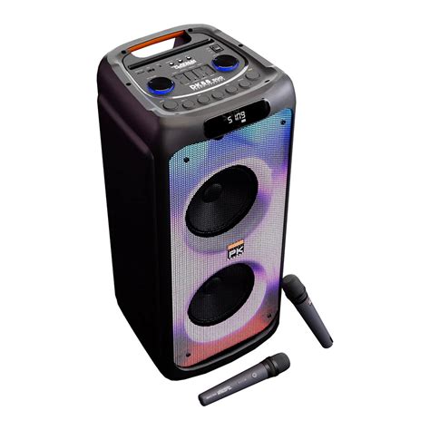 Platinum Karaoke Dk Duo Party Jukebox Speaker W Built In Karaoke