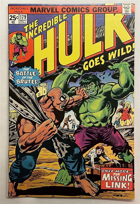 Bid Now Vintage Sept The Incredible Hulk No Marvel Comics