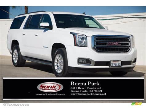 2015 Summit White GMC Yukon XL SLT 4WD 143218853 Photo 32 GTCarLot