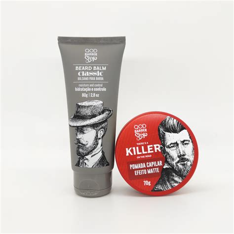 Kit B Lsamo Beard Balm Classic Cera Killer Qod