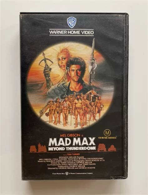 Mad Max Beyond Thunderdome [vhs] Warner Home Video Big Box Ex Rental Tape 1985 Eur 29 23