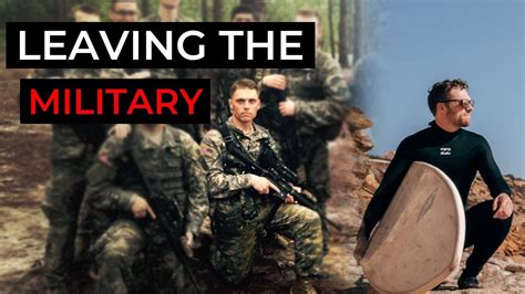 Why I Left The Military Lessons Learned And Moving Forward Youtube