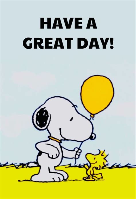 Have A Great Day With Snoopy