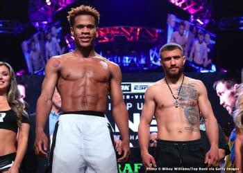 Devin Haney Vs Vasyl Lomachenko Espn Ppv Weigh In Results