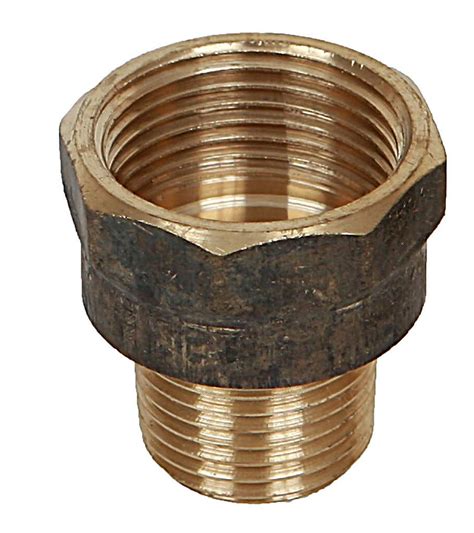 Brasshards Adaptor Male And Female Reducing Brass 20 X 15mm