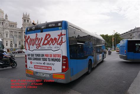 Emt Madrid Mercedes Benz O Citaro Ngt Evobu Flickr